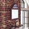 Flash Furniture Quincy Flag and Certificate Display Case, Solid Pine Wood Flag Shadow Box, Mahogany Finish HMHD-22M142Y-MHG-GG - alternate 10